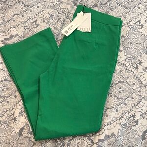 Zara Emerald Green Trousers NWT